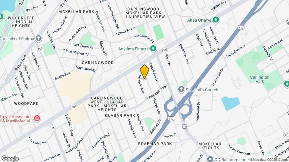 850 Killeen Ave Map and Location Details