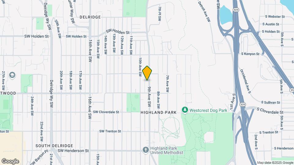 8129 9th Ave SW Map and Location Details