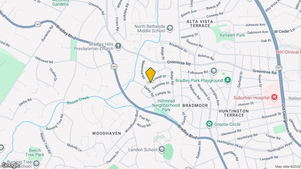 8703 Lowell St Map and Location Details