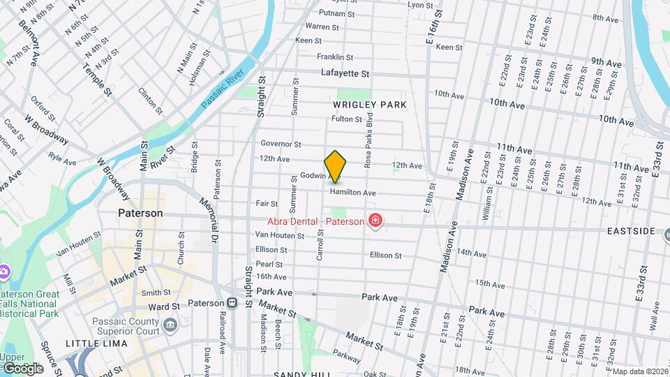253 Hamilton Ave, Unit 2nd floor Map and Location Details