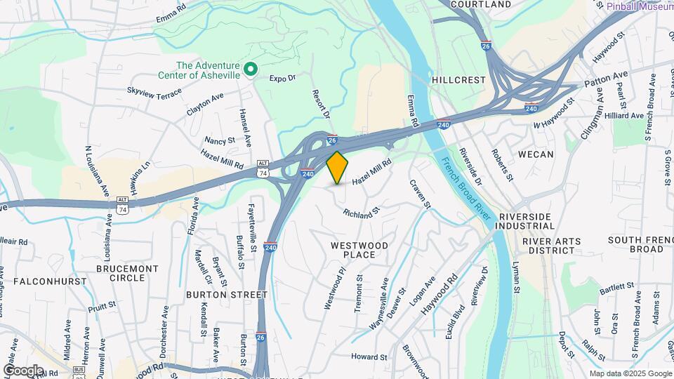 122 Hazel Mill Rd Map and Location Details