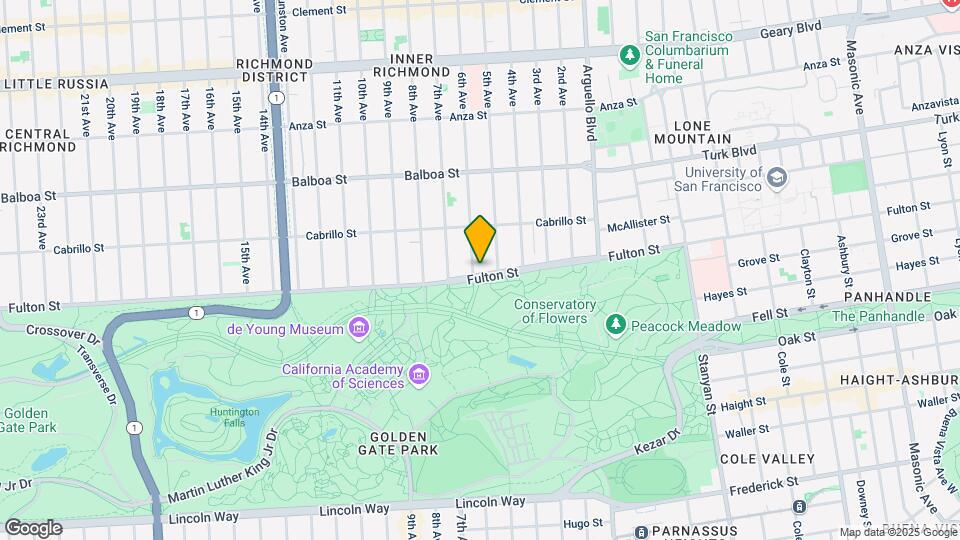2950 Fulton St Map and Location Details