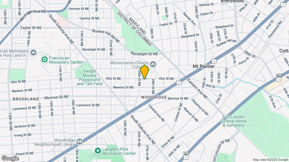 2615 Otis St NE Map and Location Details