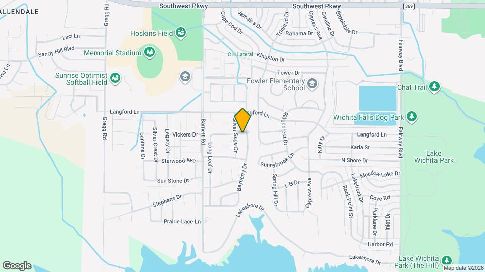 4908 Bayberry Dr Map and Location Details