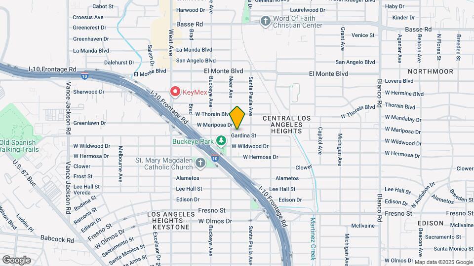 331 Gardina St Map and Location Details