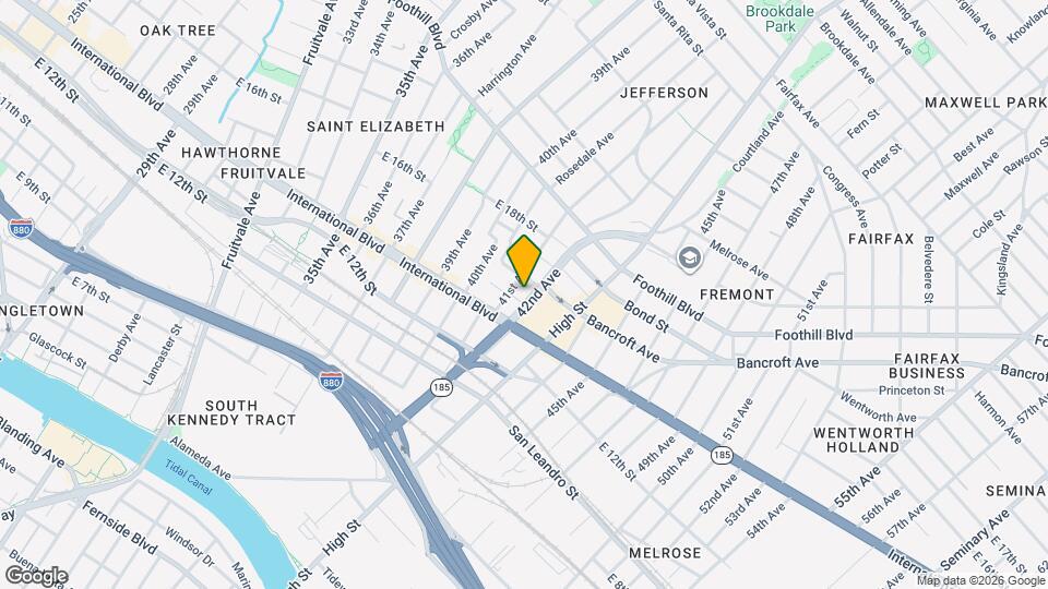 4114 E 15th St Map and Location Details