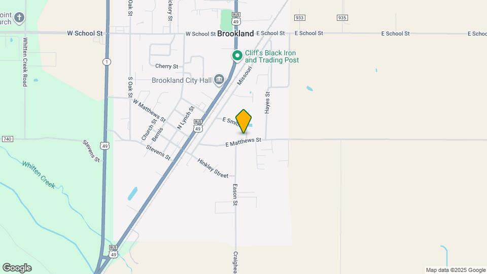 205 E Matthews St Map and Location Details