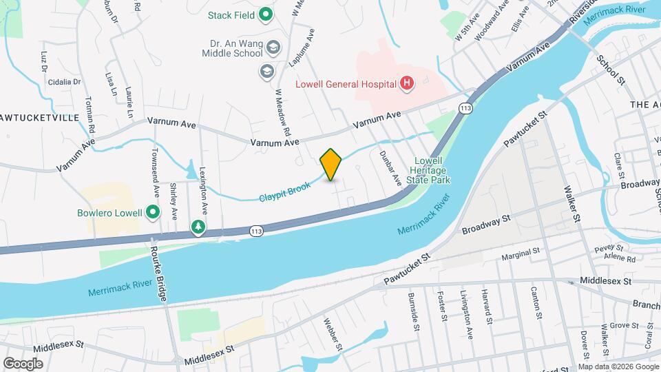 311 Pawtucket Blvd, Unit 26 Mapa y Detalles de la Ubicación