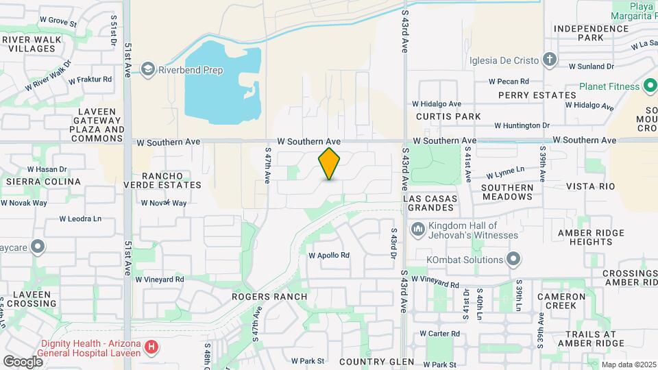 4511 W T Ryan Ln Map and Location Details