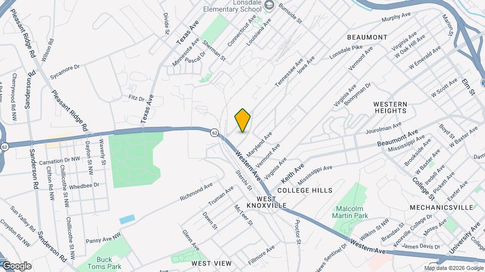 2121 Massachusetts Ave Map and Location Details