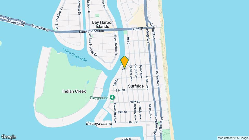 9257 Bay Dr Map and Location Details