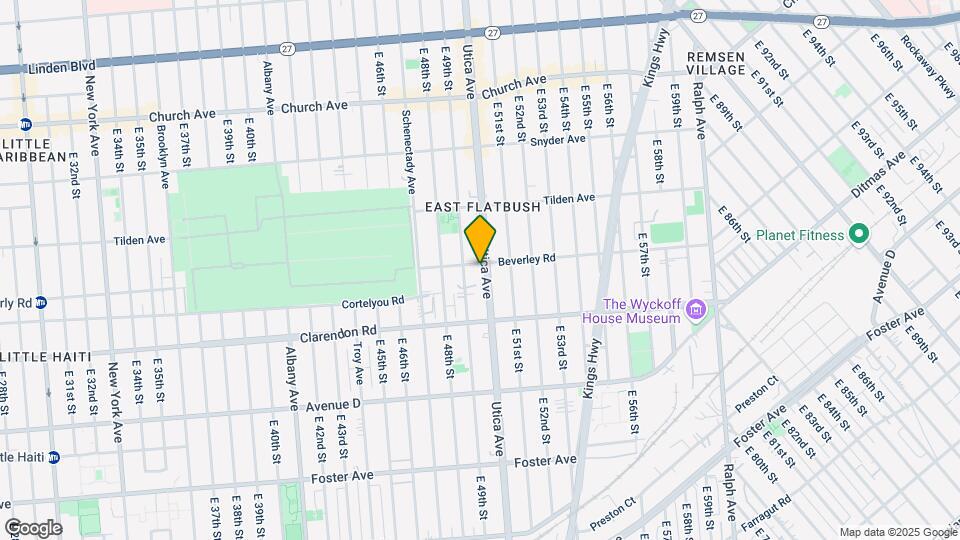 1092 Utica Ave Map and Location Details