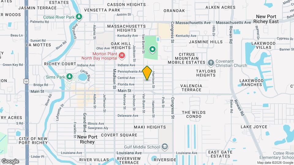 6243 Florida Ave Map and Location Details