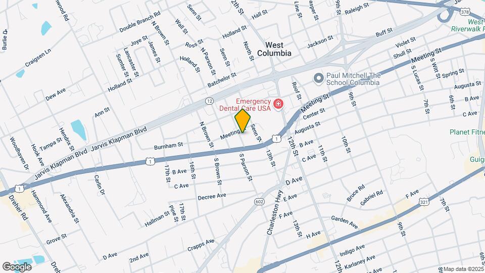 106 N Parson St Mapa y Detalles de la Ubicación