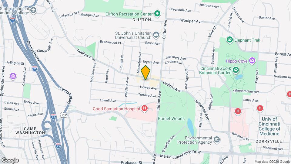 3406 Ormond Ave Map and Location Details