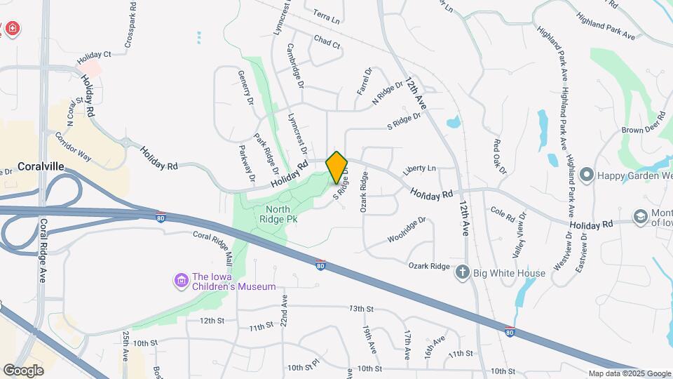 2062 S Ridge Dr Mapa y Detalles de la Ubicación