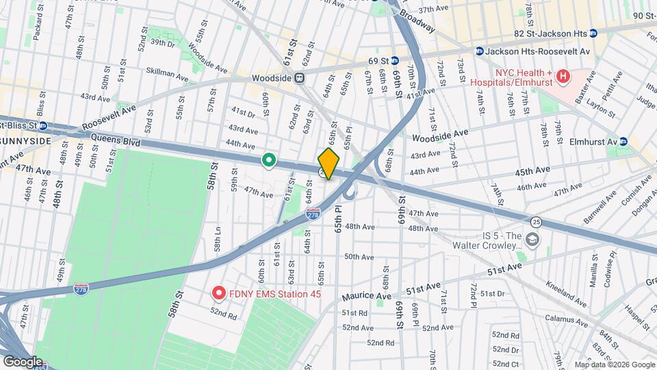 4413 65th St Mapa y Detalles de la Ubicación