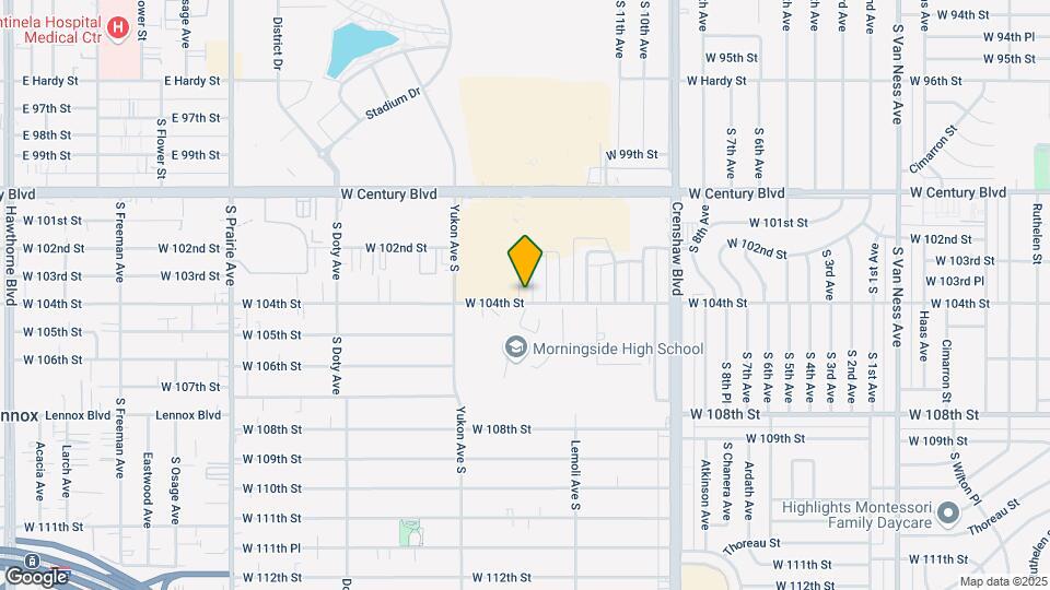 10243 S Dixon Ave Mapa y Detalles de la Ubicación