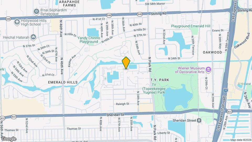 3176 Arbor Ln Map and Location Details
