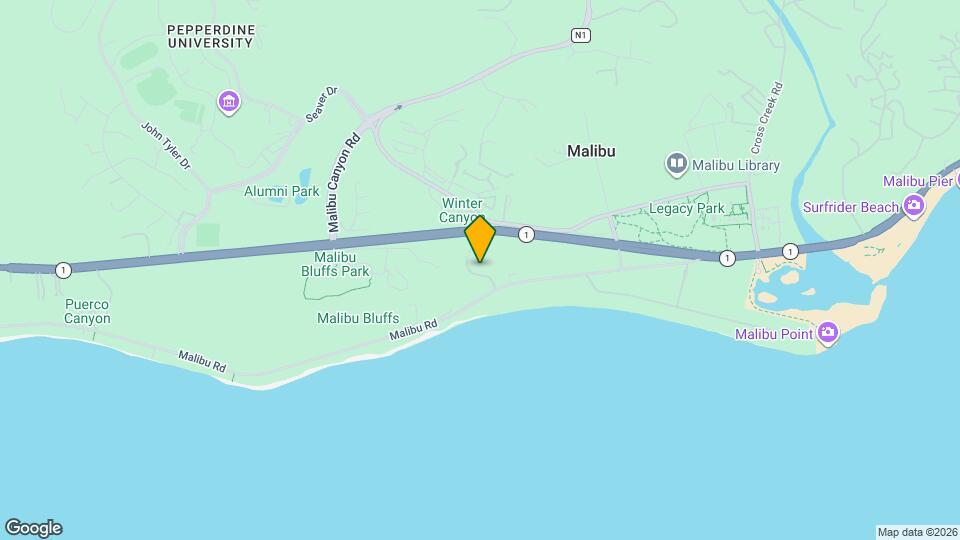 23919 Malibu Rd Map and Location Details