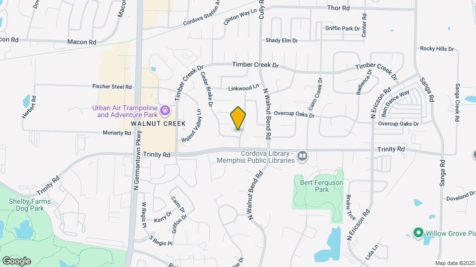 675 Tealwood Ln Map and Location Details