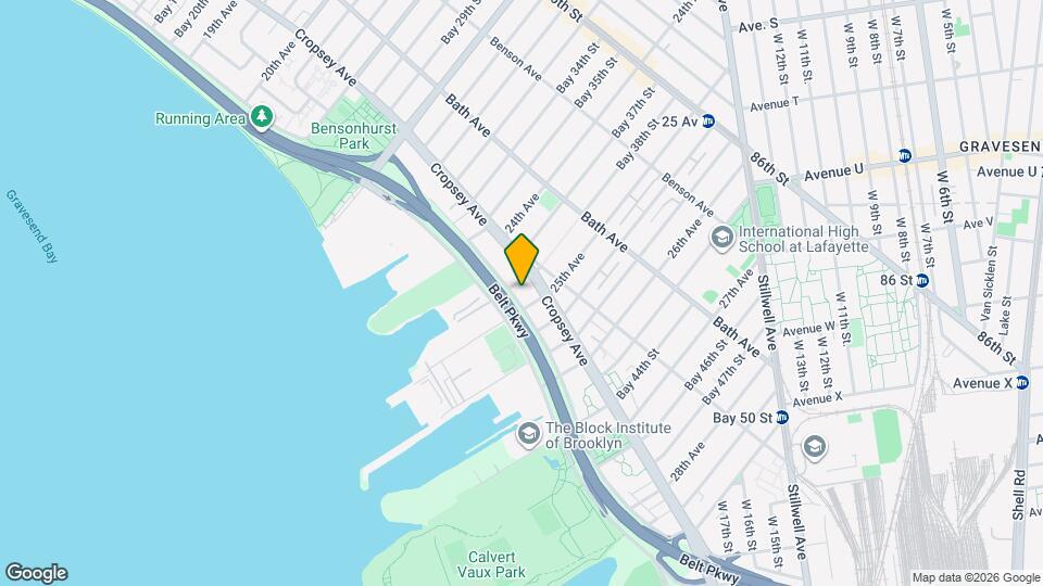 1807 Shore Pkwy Map and Location Details