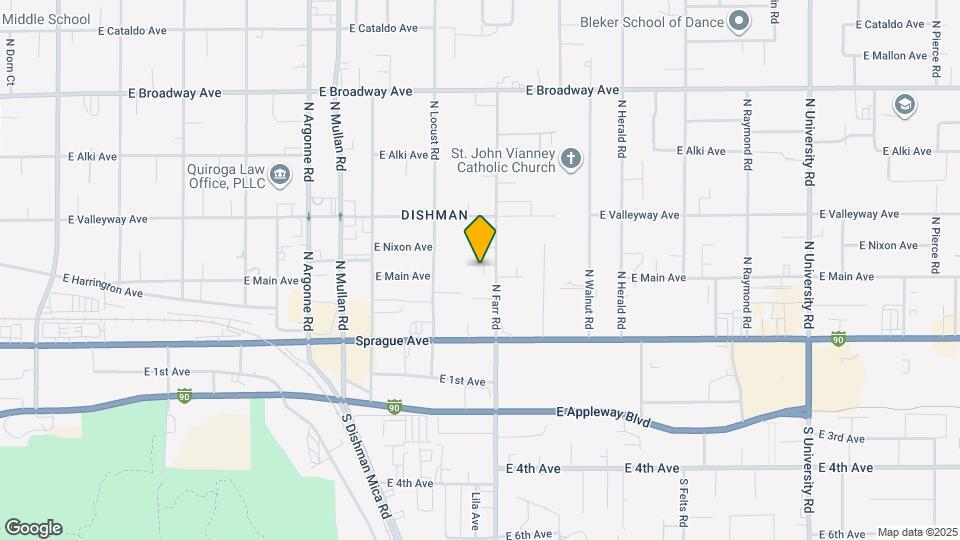 9618 E Nixon Ln Map and Location Details