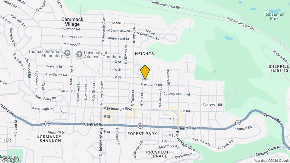 5422 Hawthorne Rd Map and Location Details