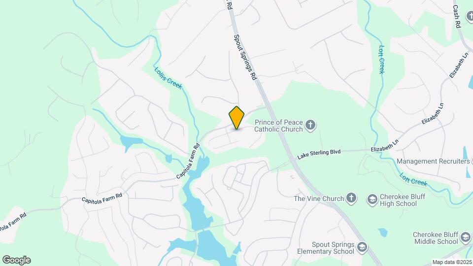 6477 Crosscreek Ln Map and Location Details