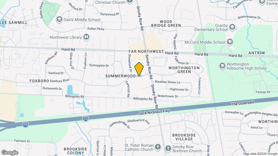 1967 Sawbury Blvd Map and Location Details