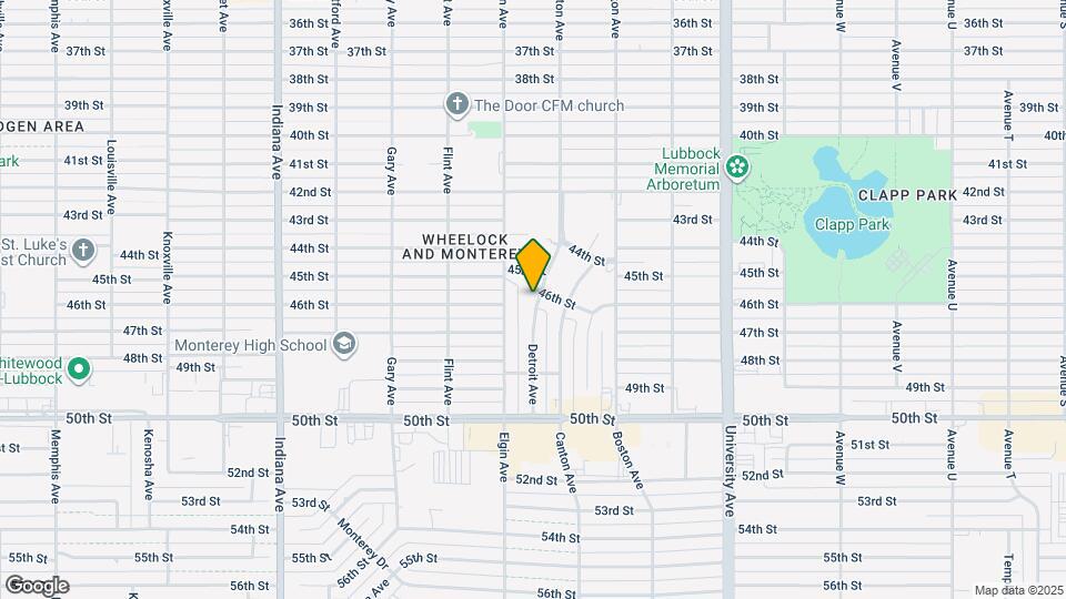 4602 Detroit Ave Map and Location Details