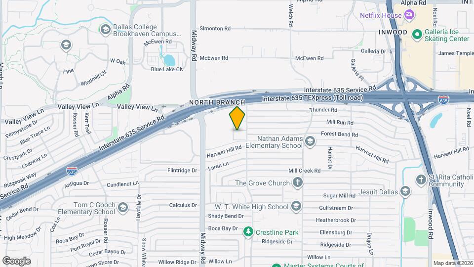 4310 Forest Bend Rd Map and Location Details