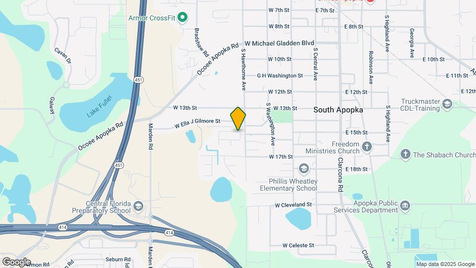 320 Apopka Hills Cir Map and Location Details