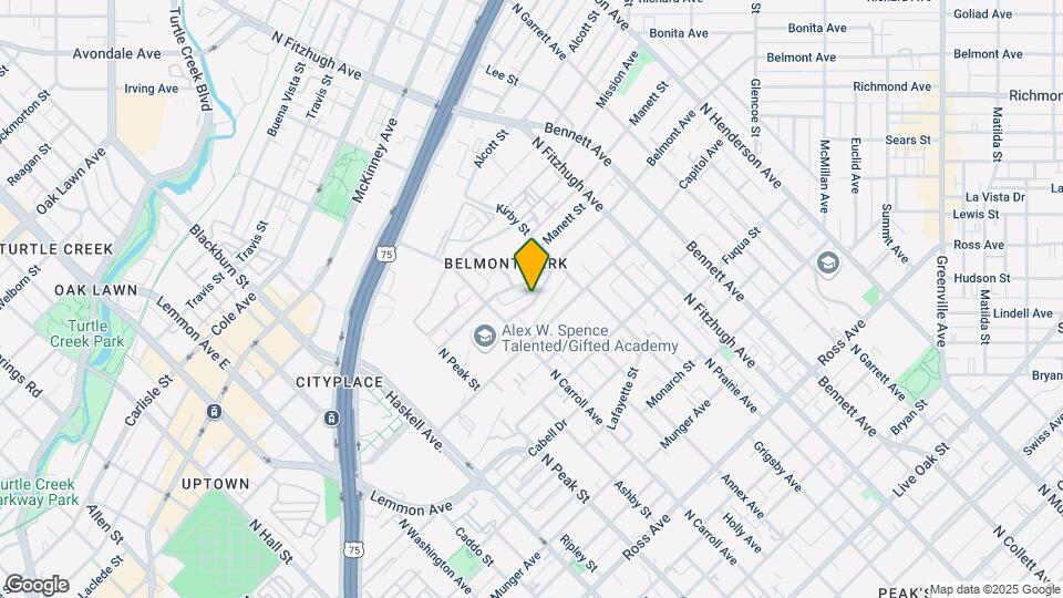 4535 Weldon St Map and Location Details