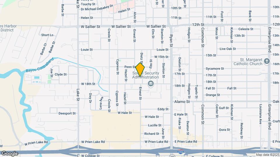2614 Dietz St Map and Location Details