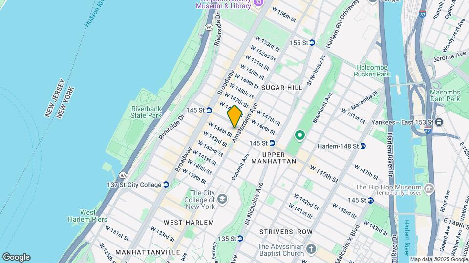 1704-1712 Amsterdam Ave Map and Location Details