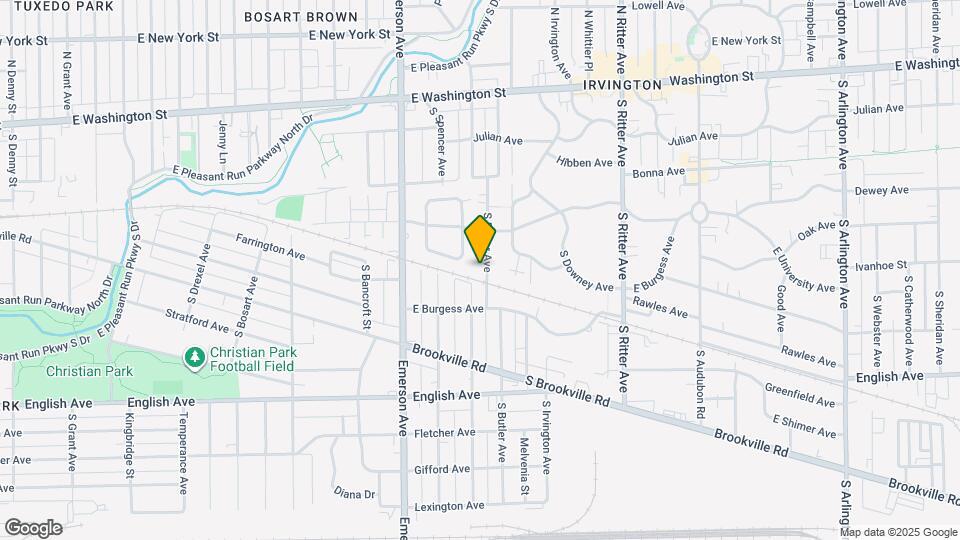 330 S Butler Ave Map and Location Details