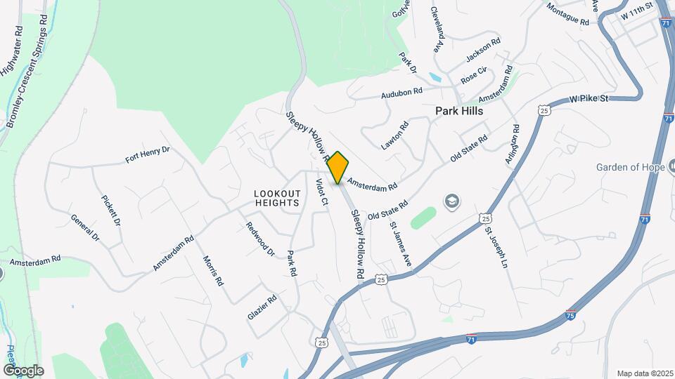 1419 Sleepy Hollow Rd Map and Location Details