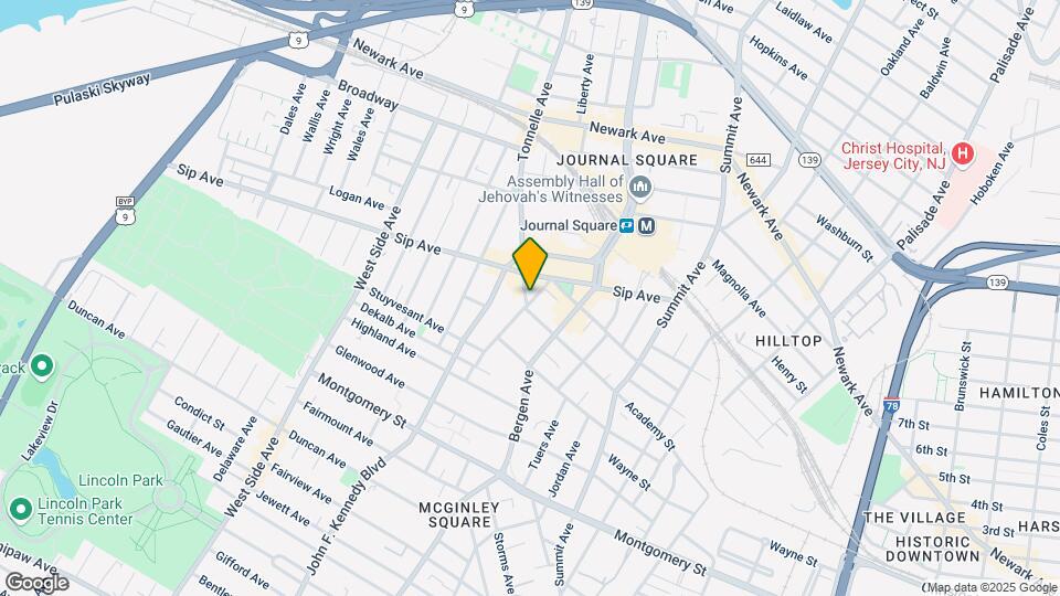 6 Tonnele Ave Mapa y Detalles de la Ubicación