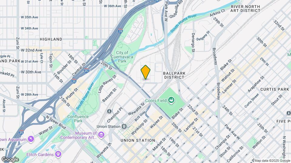 2900 Inca St Map and Location Details