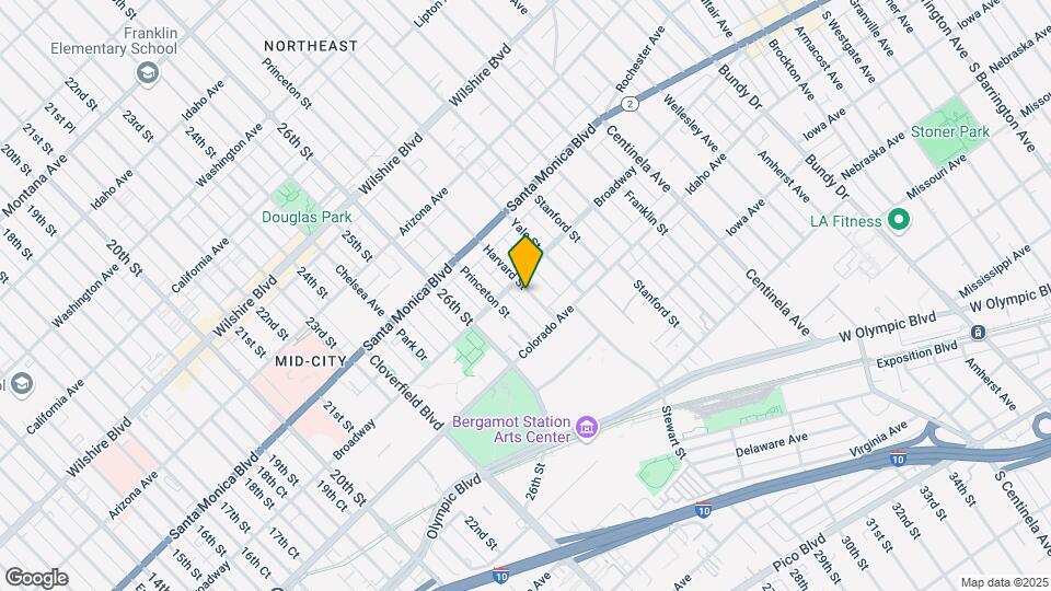1518 Harvard St Mapa y Detalles de la Ubicación