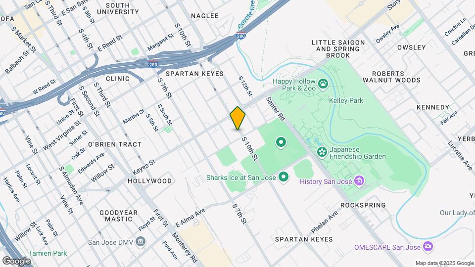 1175 S 10th St Mapa y Detalles de la Ubicación