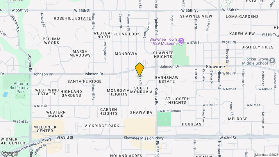 12013 W 58th Pl Map and Location Details