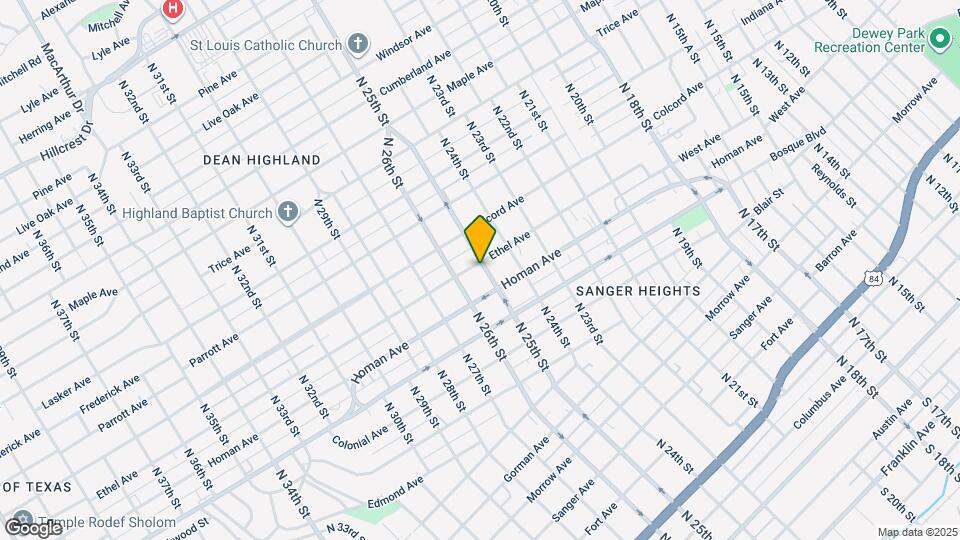 2502 Ethel Ave Mapa y Detalles de la Ubicación