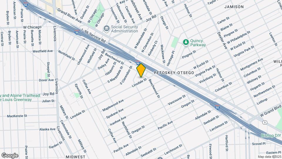 5054 Linsdale St Mapa y Detalles de la Ubicación