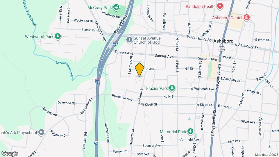 812 Ashdol St Map and Location Details