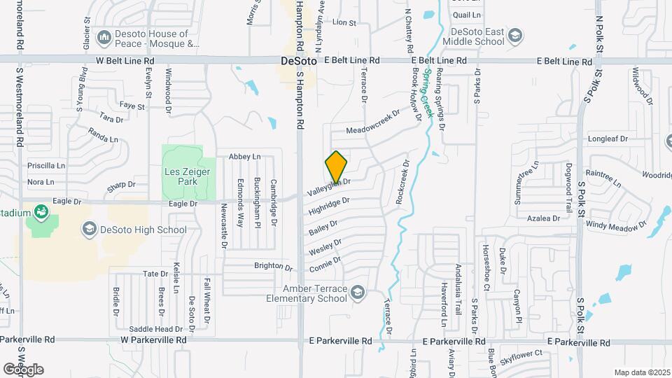 150 Valleyglen Dr Mapa y Detalles de la Ubicación