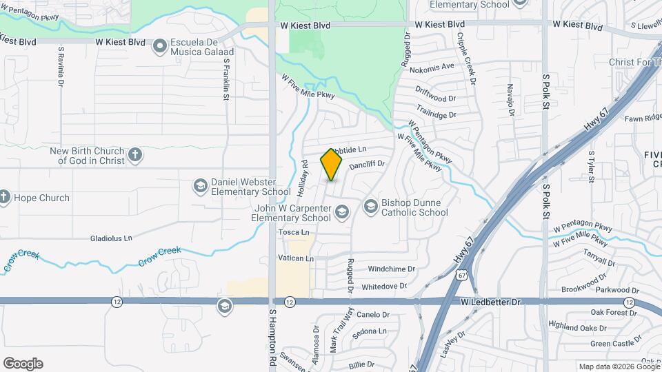 3716 Ovid Ave Map and Location Details