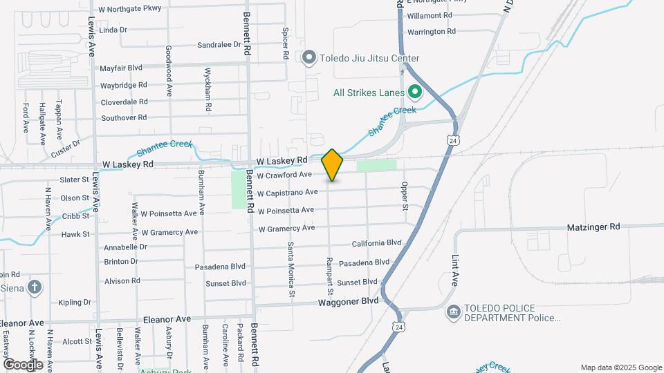 218 W Capistrano Ave Mapa y Detalles de la Ubicación