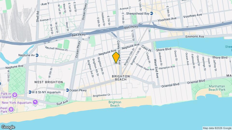 728 Ocean View Ave Map and Location Details